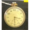 Image 2 : Melwin Antique Pocket Watch 7 Jewel Warwick Gold Filled Case Size 10 Swiss Made
