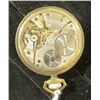 Image 4 : Melwin Antique Pocket Watch 7 Jewel Warwick Gold Filled Case Size 10 Swiss Made