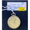 Image 1 : Elgin 15 Jewel Antique Pocket Watch Thin Model Gold Case S# E199180