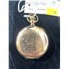 Image 3 : Elgin Antique Pocket Watch 15 Jewel Gilded Movement Open Face Gold Case Size 16 S# 5175462