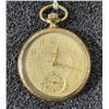 Image 2 : MABAN 15 Jewel Derby Gold Case Gilt Hands & Numbers Size 12 Antique Pocket Watch