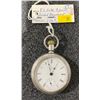 Image 1 : Elgin 7 Jewel Nickel Movement & Case Size 18 Antique Mens Pocket Watch S# 7930922