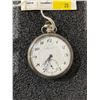 Image 2 : ADMIRAL 15 Jewel Sterling Silver Case Size 16 Swiss Movement Antique Pocket Watch