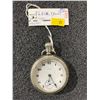 Image 1 : Elgin 7 Jewel Nickel Finish Antique Mens Pocket Watch Size 18 S# 22966529