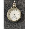 Image 2 : Elgin 7 Jewel Nickel Finish Antique Mens Pocket Watch Size 18 S# 22966529