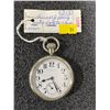Image 1 : Swiss 15 Jewel Army Watch Size 16 C - 12233 Engraved on the Back Antique Pocket Watch