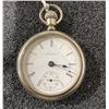 Image 2 : Elgin Model 5 - 7 Jewel Size 18 Nickel Movement Silveroid Case Antique Pocket Watch