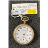 Image 1 : Montauk 7 Jewel Empress Gold Case Size 16 Antique Pocket Watch S# 952389