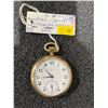 Image 1 : Howe 17 Jewel Fortune Gold Filled Case 3ADJ DMK Movement Size 16 Antique Pocket Watch