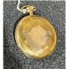 Image 3 : Howe 17 Jewel Fortune Gold Filled Case 3ADJ DMK Movement Size 16 Antique Pocket Watch