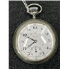 Image 2 : FALCON 15 Nickel Silver Case ORTA Movement 24hr Dial Size 16 Antique Pocket Watch