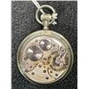 Image 3 : Howe 17 Jewel  3ADJ Belco Movement See Through Walthom Case Size 16 Antique Pocket Watch