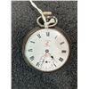 Image 2 : J Hewitt Brevets Enigma Movement Wartime Case Size 14 Antique Pocket Watch