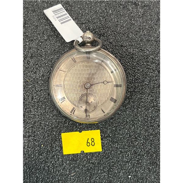 Hawkey Size 10 Four Hinge Point Antique Pocket Watch