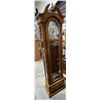 Image 3 : Beautiful Antique Ridgeway Grandfather Clock with Key 21Wx12Dx79H