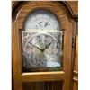 Image 5 : Beautiful Antique Ridgeway Grandfather Clock with Key 21Wx12Dx79H