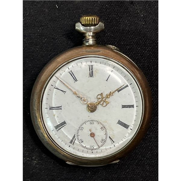 Cylindre 10 Rubis Double Back Lid Antique Pocket Watch