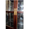 Image 2 : CHINESE ROSEWOOD CHINA CABINET