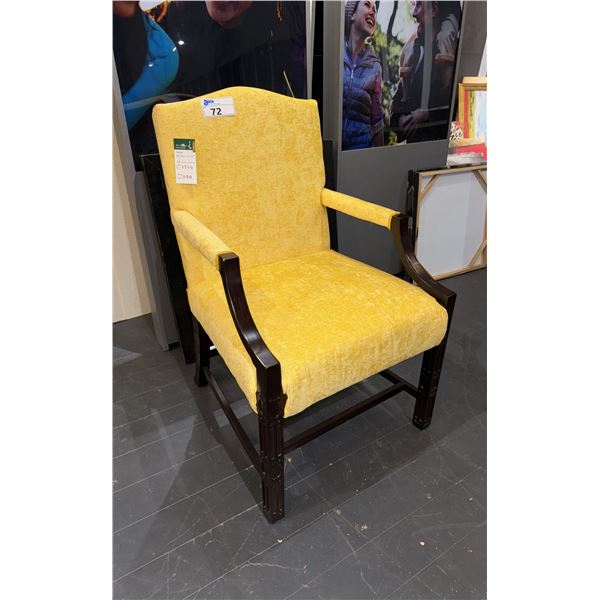 YELLOW ARMCHAIR