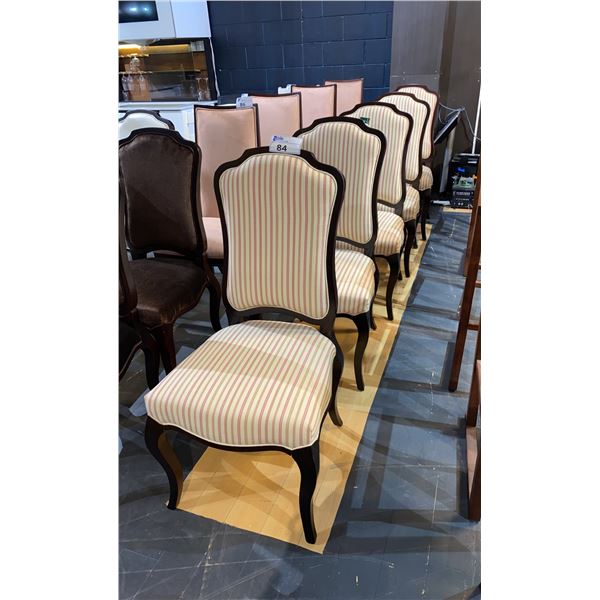 SET OF 5 MATCHING DINING CHAIRS