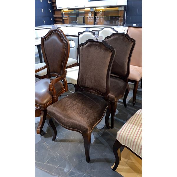 PAIR OF MATCHING DINING CHAIRS