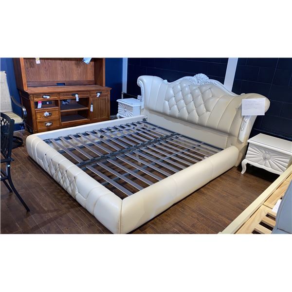 *NEW IN BOX* KING SIZE 78 X 72" (EUROPEAN SIZE) BED FRAME