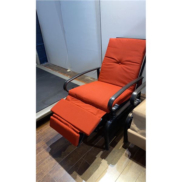 *NEW IN BOX* RED PATIO RECLINER