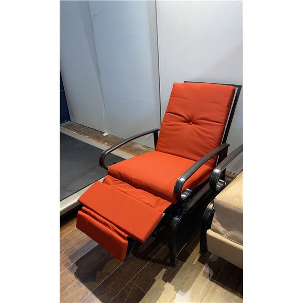 *NEW IN BOX* RED PATIO RECLINER