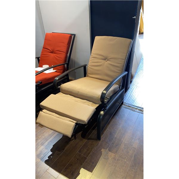 *NEW IN BOX* BEIGE PATIO RECLINER