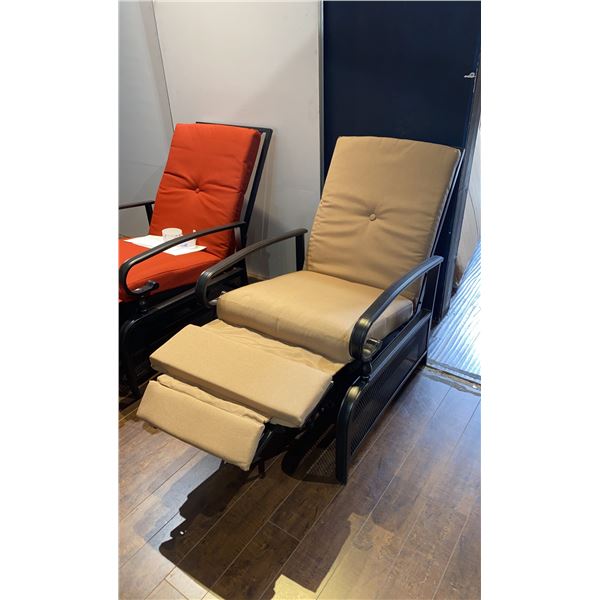 *NEW IN BOX* BEIGE PATIO RECLINER