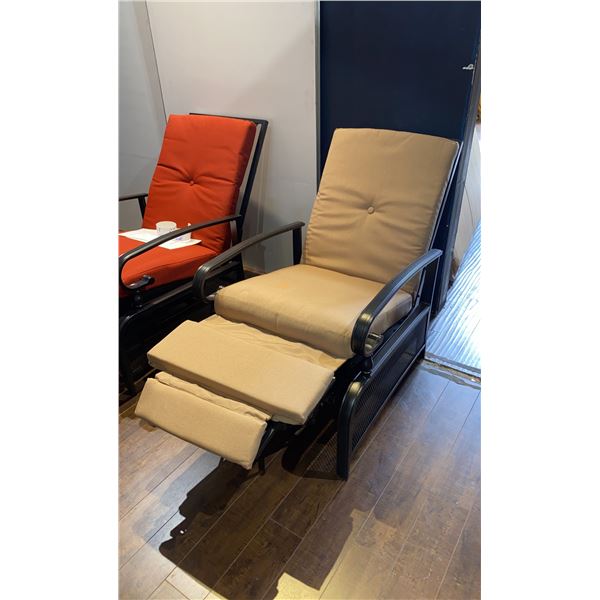 *NEW IN BOX* BEIGE PATIO RECLINER