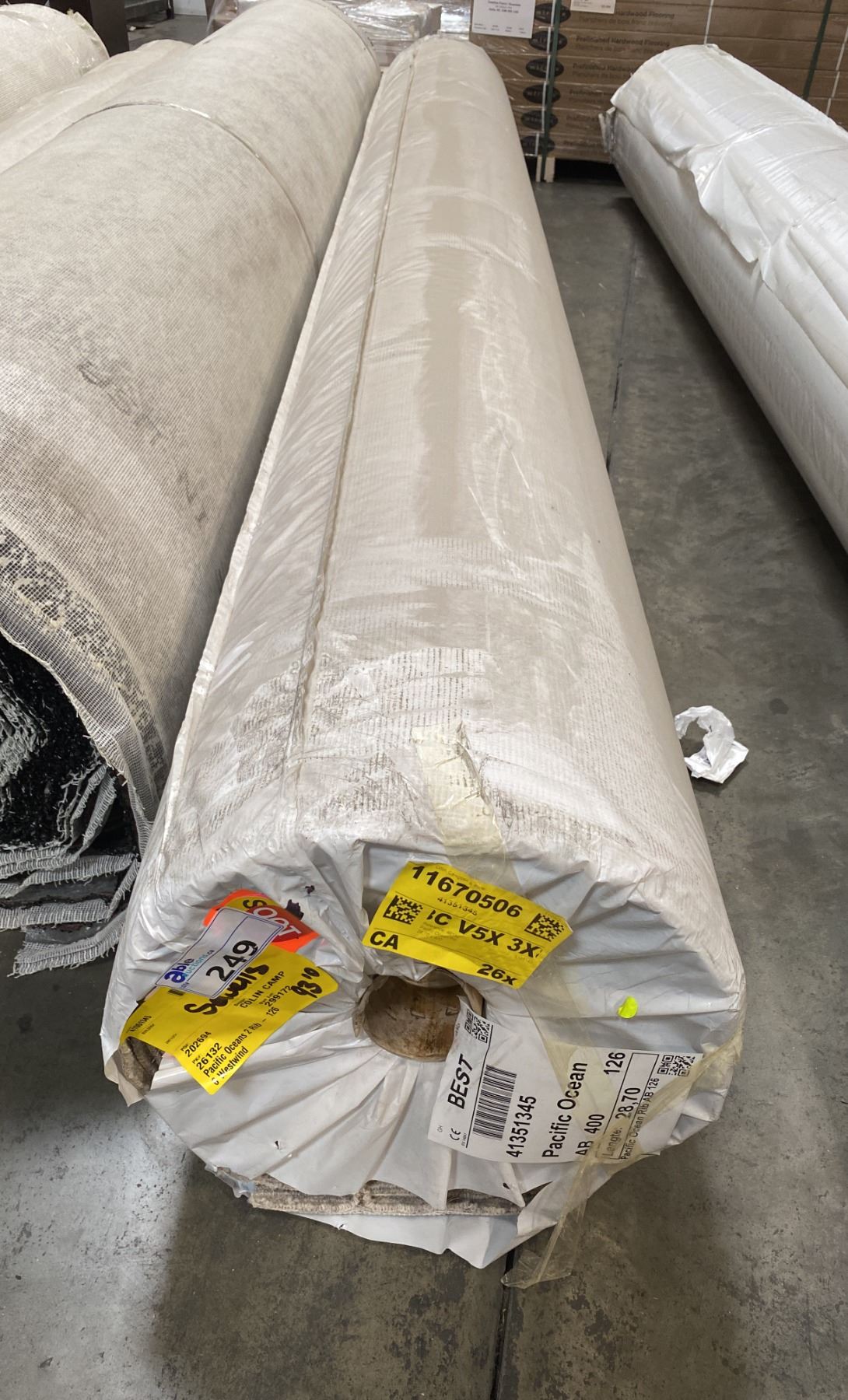 COLIN CAMP-LINES PACIFIC OCEANS 2 RIB CARPET ROLL 93 LINEAR FEET - Able ...