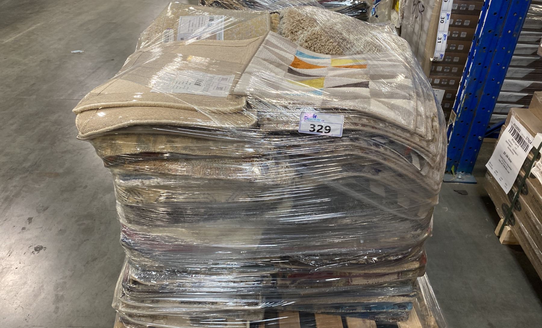Pallet Sample PALLET ASSORTED CARPET SAMPLES - Able Auctions
