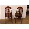 Image 6 : *(2x Bid Price) (2) Wooden Chairs - 38" High