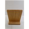 Image 4 : Wooden Knife Stand with Magnetic Hold