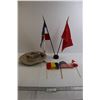 Image 1 : (5) Flags, WWII National War Museum Hat