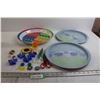 Image 1 : (3) Serving Trays, (2) Crafting Scissors, Misc.