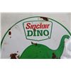 Image 2 : Sinclair Dino Gasoline Sign - 11 3/4"