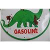 Image 3 : Sinclair Dino Gasoline Sign - 11 3/4"