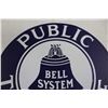 Image 2 : Bell System Public Telephone Sign - 11 3/4"