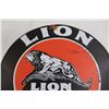Image 2 : Lion Gasoline Sign - 11 3/4"