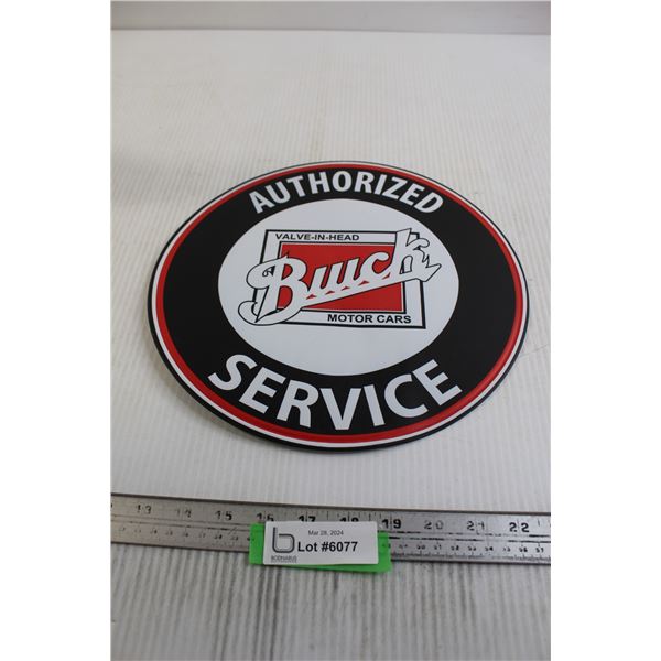 Buick Motor Cars Sign - 11 3/4"