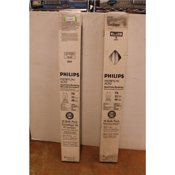 (2x Bid Price) (2) Boxes Philips Lights - Sealed