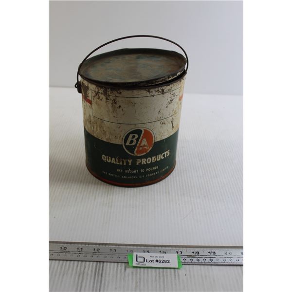 BA 10lb Oil Pail