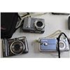 Image 3 : (7) Point and Shoot Cameras - Untested, (2) Cases