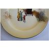 Image 3 : 1906 Royal Doulton D2716 Family Waving Farewell Coaching Days Plate