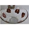 Image 3 : Vintage Anchor Hocking Enchant Ware Chip and Dip Set