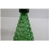 Image 3 : Green Bubble Glass Genie Bottle