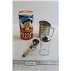 Image 1 : Quaker Oats Container, Shaker, Sifter, Scoop