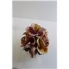 Image 4 : Capodimonte Flower Bouquet - Made in Italy, 8 1/2" H x 10" W, Small Chip on (1) Flower